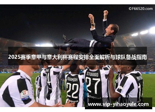 2025赛季意甲与意大利杯赛程安排全面解析与球队备战指南