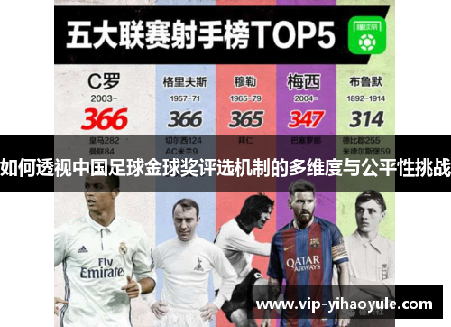如何透视中国足球金球奖评选机制的多维度与公平性挑战